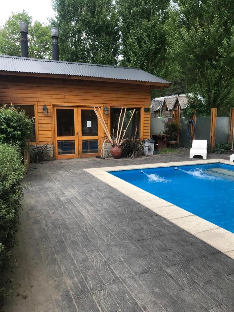 Apart Hotel Robles Del Sur San Martin de los Andes Luaran gambar